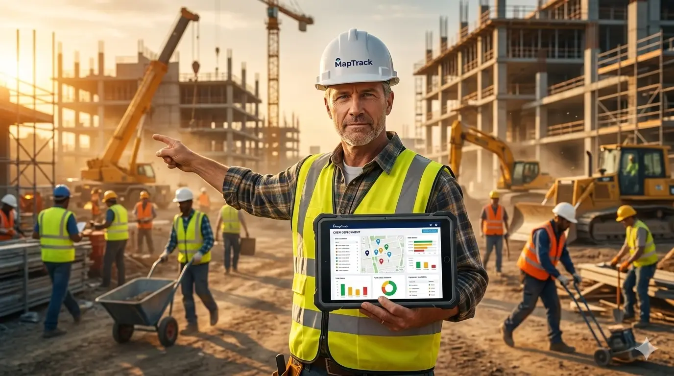 reduce equipment downtime and keep construction crews moving with digital tracking