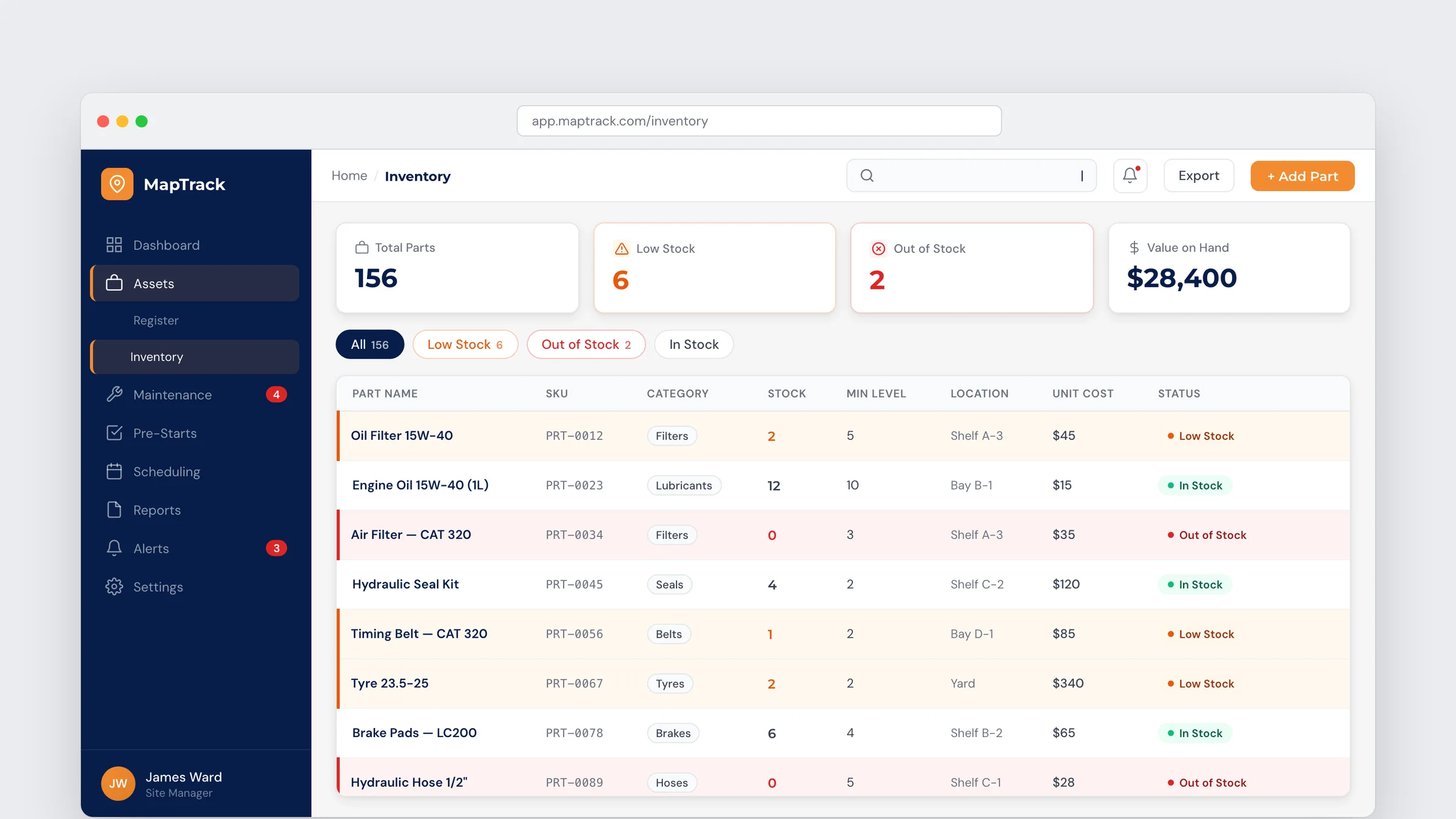 Mining Inventory Management Guide | MapTrack